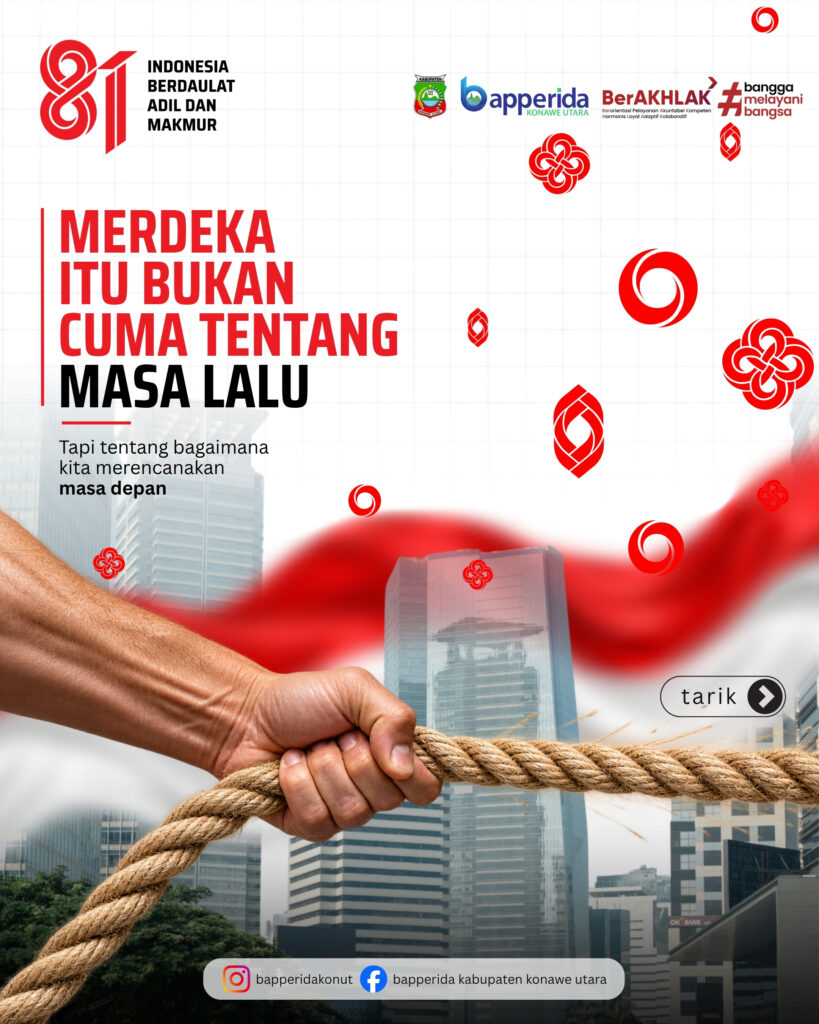 Infografis Merdeka bukan cuma tentang masa lalu, tetapi merencanakan masa depan