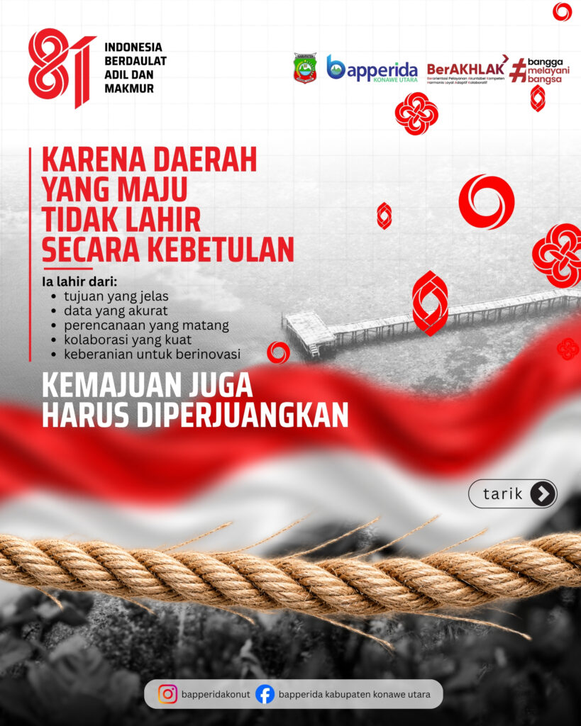 Infografis daerah maju lahir dari tujuan jelas, data akurat, perencanaan matang, kolaborasi, dan inovasi